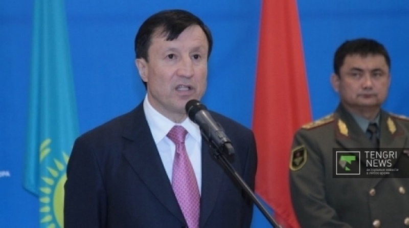Defense Minister Adilbek Dzhaksybekov. © Daniyal Okassov 