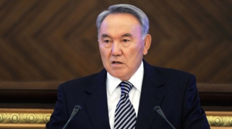 Kazakhstan President Nursultan Nazarbayev. Tengrinews.kz stock photo