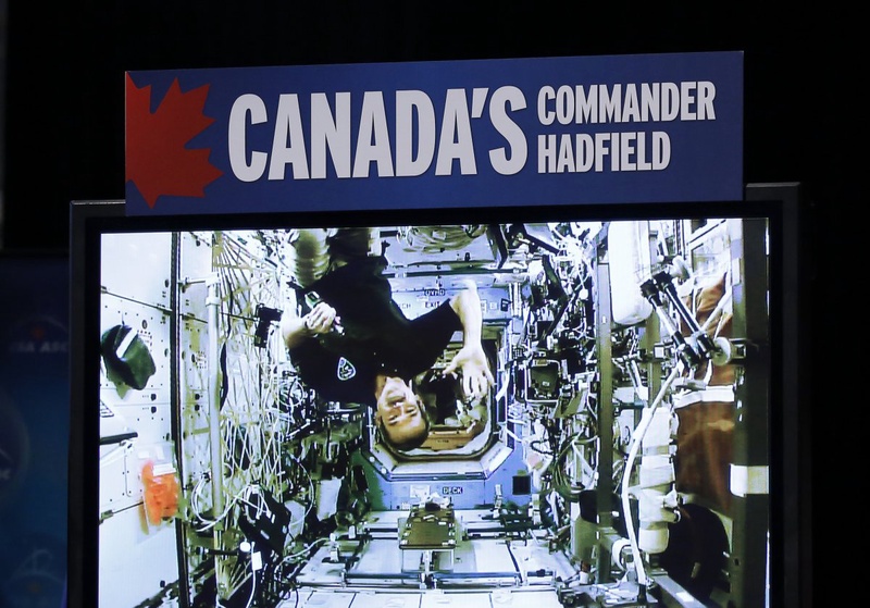 Canadian Space Agency astronaut Chris Hadfield. ©REUTERS/Chris Wattie 