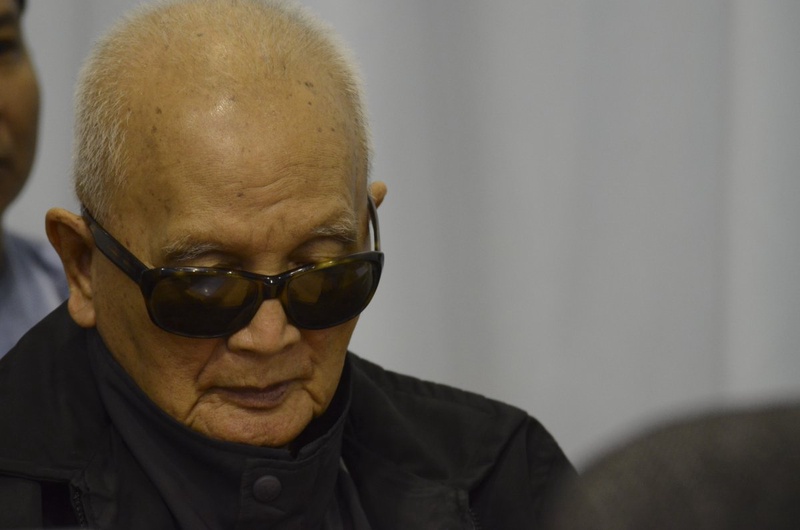 Former Khmer Rouge leader ''Brother Number Two'' Nuon Chea. ©REUTERS/Nhet Sokheng/ECCC