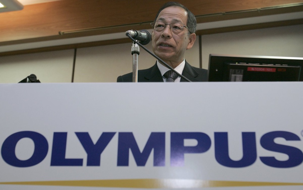 Former Olympus Corp President 
Tsuyoshi Kikukawa. ©REUTERS/Yuriko Nakao 