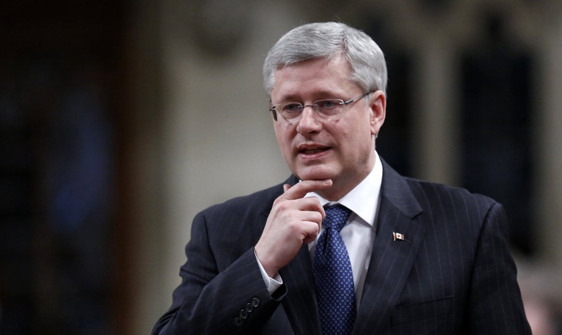 Canada's Prime Minister Stephen Harper. ©REUTERS/Chris Wattie 
