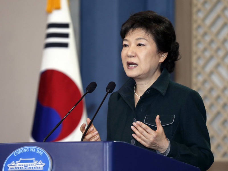South Korea's President Park Geun-hye. ©REUTERS/Lee Jae-Won 