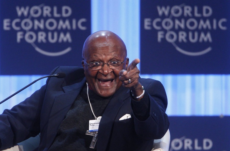 South African Archbishop and Nobel Laureate Desmond Tutu. ©REUTERS