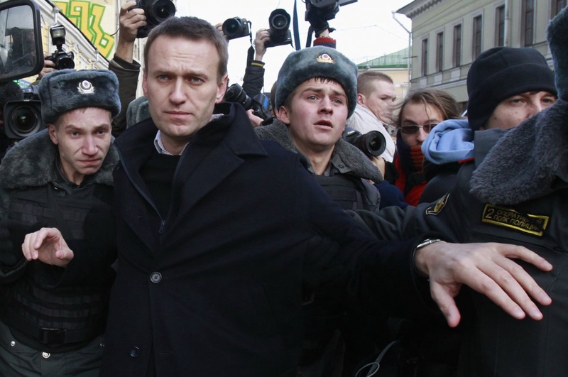 Opposition leader Alexei Navalny. ©REUTERS/Sergei Karpukhin 