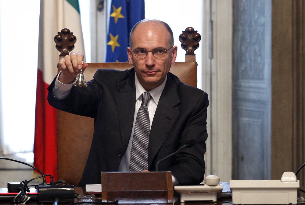 Newly appointed Prime Minister Enrico Letta. ©REUTERS/Giampiero Sposito 