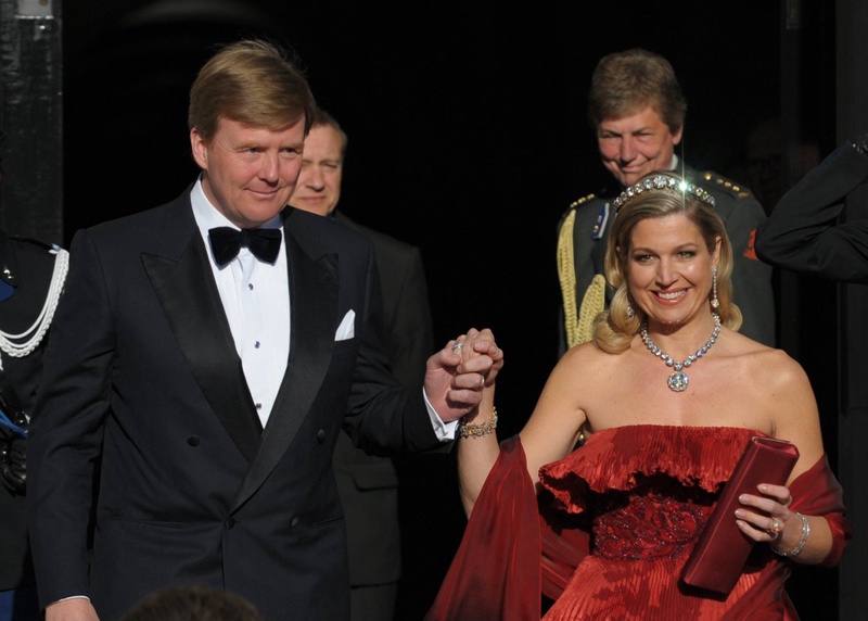 Dutch Crown Prince Willem-Alexander and his wife Crown Princess Maxima. ©REUTERS/Laurent Dubrule 