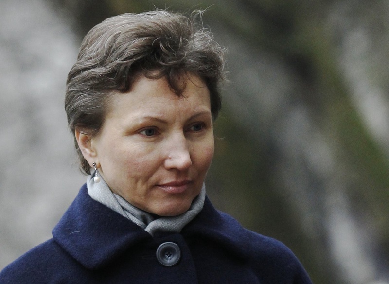 Marina Litvinenko, the wife of former Russian spy Alexander Litvinenko.  ©REUTERS/Luke MacGregor