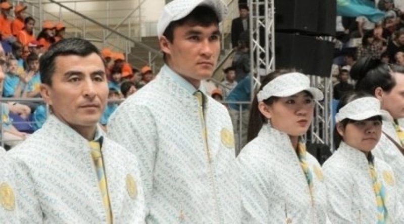 Formal uniform of Kazakhstan team at the London Olympics-2012. Photo by Danial Okassov©