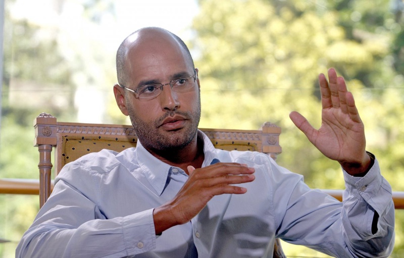 Saif al-Islam, son of Libyan leader Muammar Kaddafi. ©REUTERS/Gilbert Tourte 
