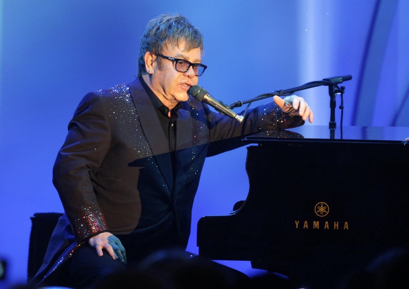 Musician Elton John. ©REUTERS/Fred Prouser 