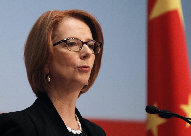 Australia's Prime Minister Julia Gillard. ©REUTERS/Aly Song 