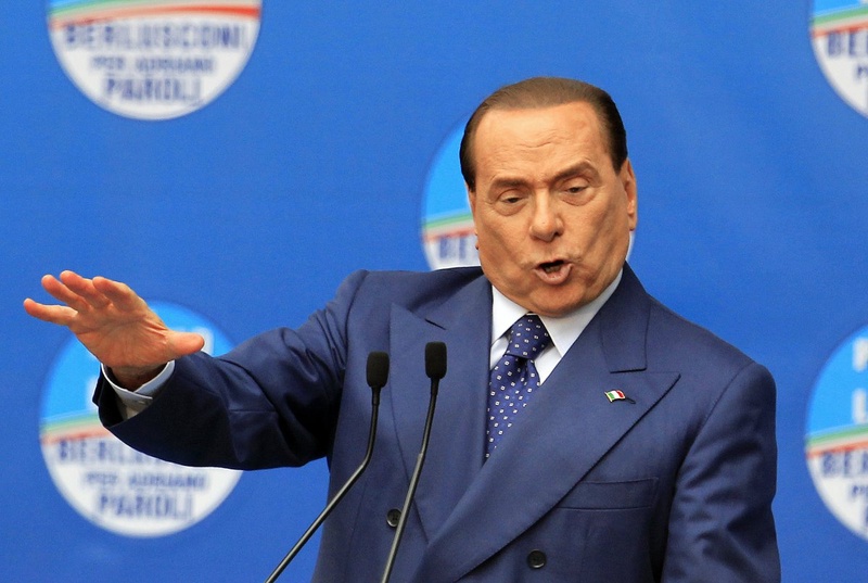 Italian former premier Silvio Berlusconi. ©REUTERS/Alessandro Garofalo 