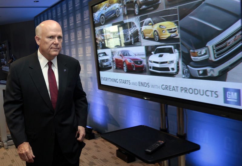 General Motors Chairman and CEO Dan Akerson. ©REUTERS/Rebecca Cook 