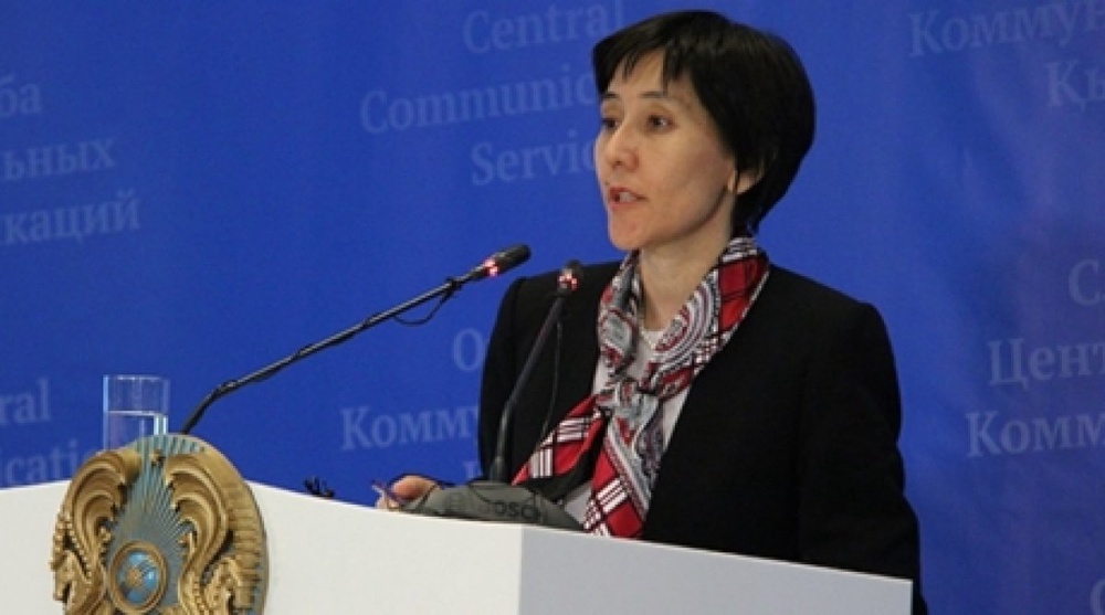 New Kazakhstan Minister of Labor and Social Protection. Photo courtesy of ortcom.kz 