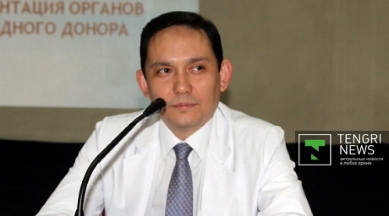 Yerbol Shaikhiyev. deputy Director General of Syzganov National Scientific Surgery Center. Photo by Alisher Akhmetov©