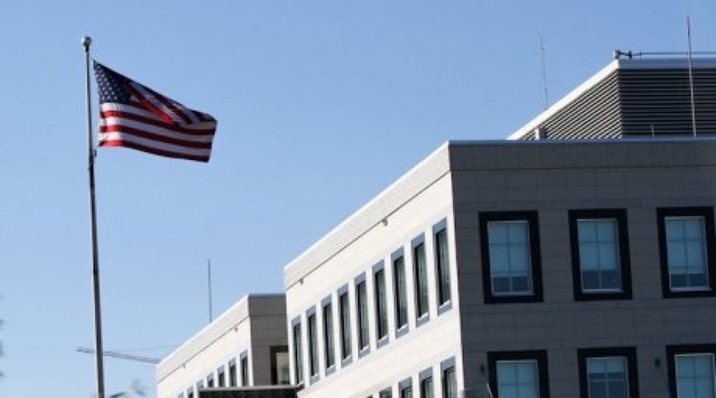 The U.S. embassy in Astana. Tengrinews.kz file photo