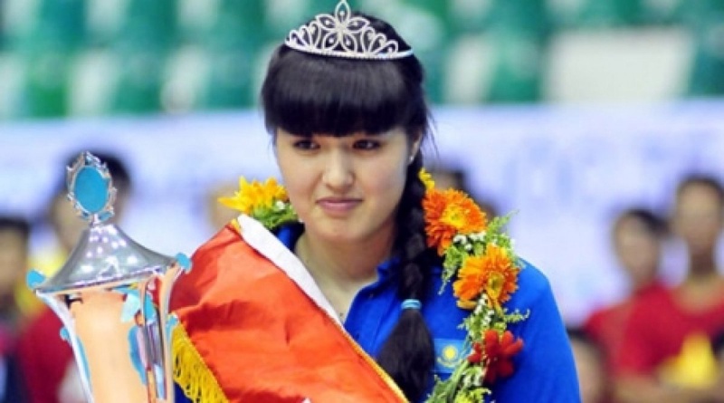 Aliya Baktuldina. Photo courtesy of Volleyball Federation of Kazakhstan