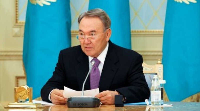 Kazakhstan’s President Nursultan Nazarbayev. Tengrinews.kz stock photo