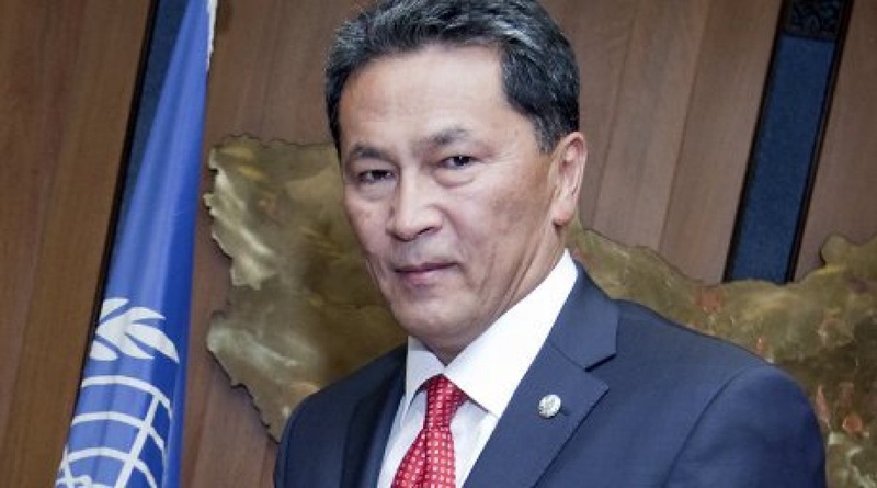 Ambassador of Kazakhstan to Italy Andrian Yelemessov. ©FAO News