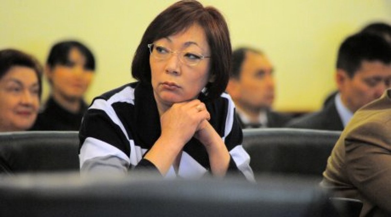 Kazakhstan Healthcare Minister Salidar Kairbekova. Photo courtesy of press-service of Kazakhstan Healthcare Ministry