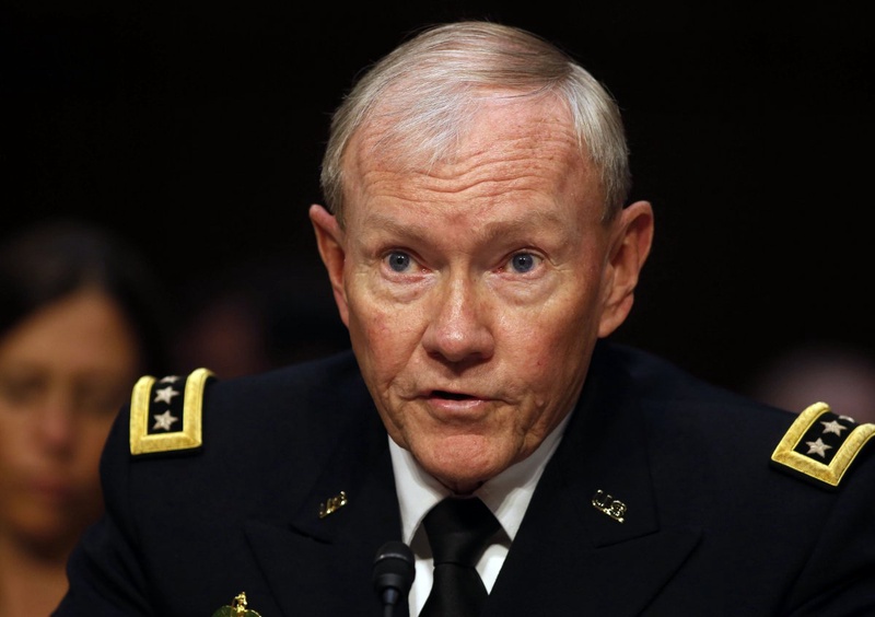 Chairman of the Joint Chiefs General Martin Dempsey. ©REUTERS/Larry Downing 