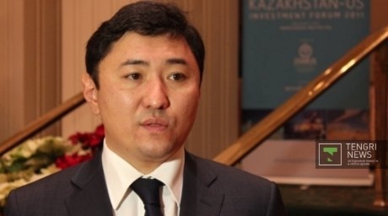 Oil and Gas Vice Minister Bolat Akchulakov. Tengrinews.kz stock photo.  