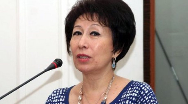 The Chief of the Committee on Children Protection of Kazakhstan Ministry of Education and Science Raisa Sher. Photo courtesy of azattyq.org