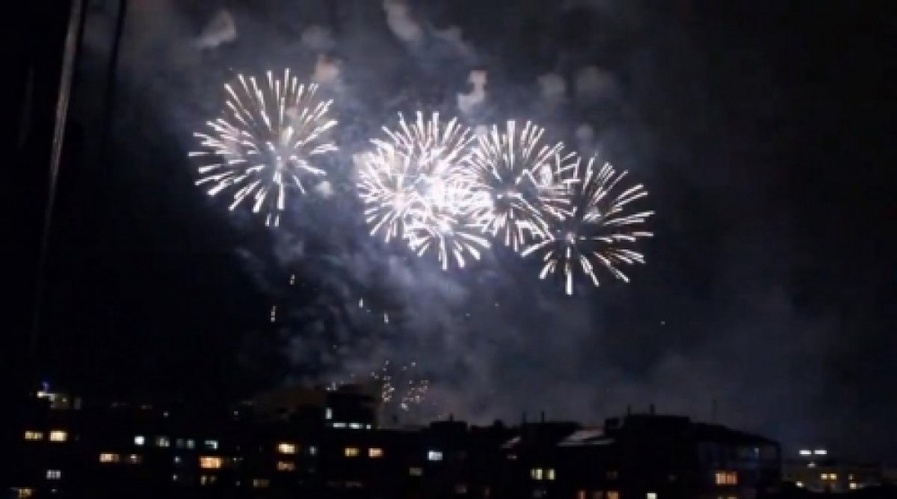 Fireworks in Almaty