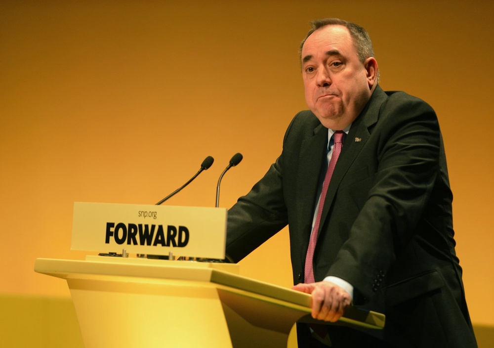 Scotland's First Minister and Scottish National Party (SNP) leader Alex Salmond. ©Reuters/Russell Cheyne 