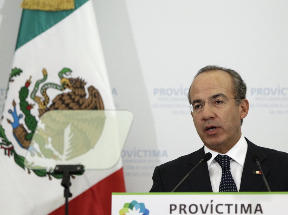 Mexico's former President Felipe Calderon. ©Reuters/Henry Romero 