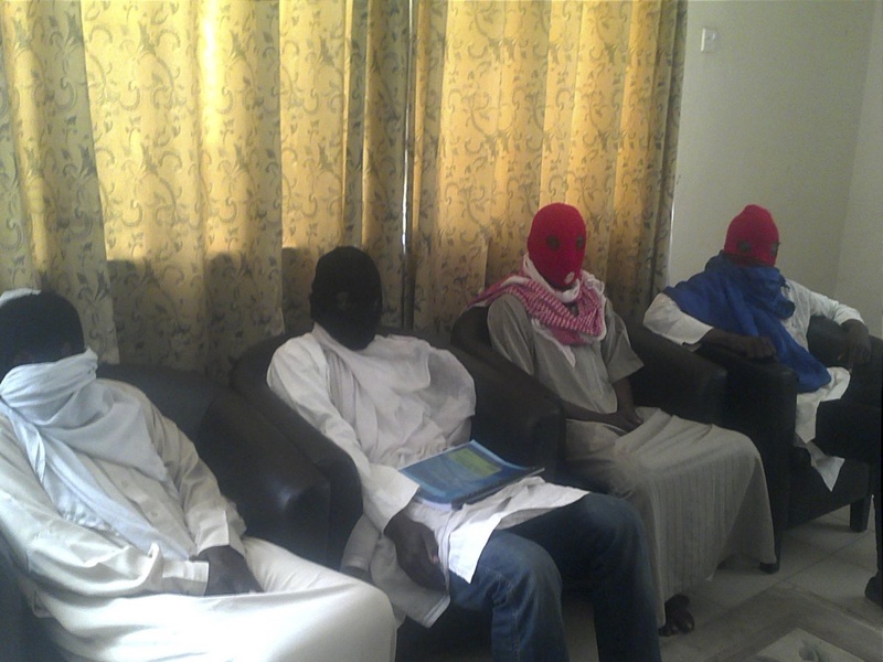 Members of the Boko Haram splinter group. ©Reuters