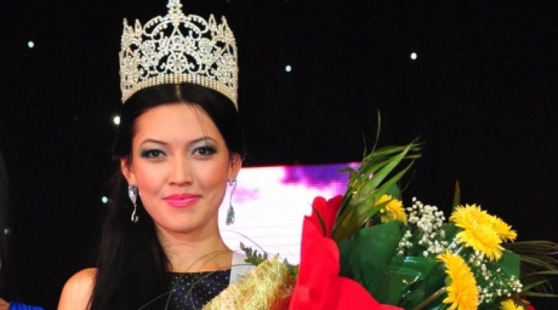The Miss Shymkent title holder Assem Izbaskhanova. ©Tengrinews.kz