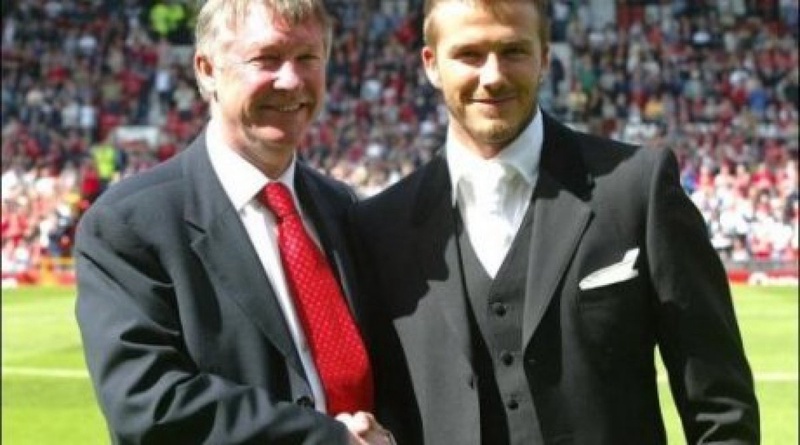 Alex Ferguson and David Beckham. Photo courtesy of sport-express.ua