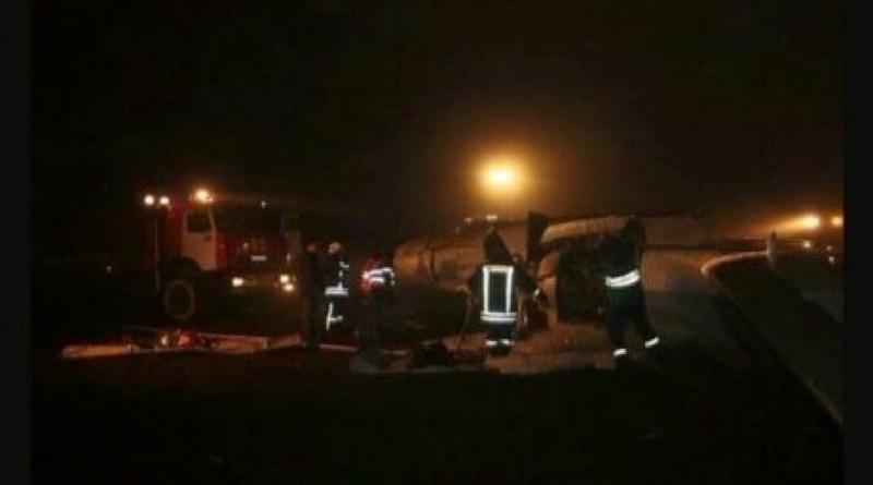 The crash site. Photo courtesy of Russia 24 Channel