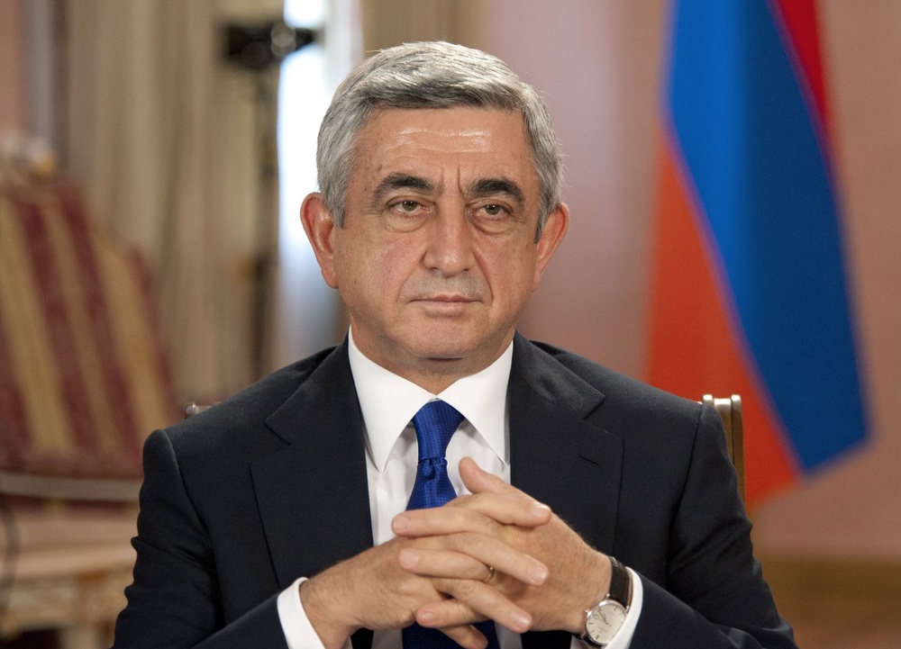 Armenian President Serzh Sarkisian. ©Reuters/Nazik Armenakyan