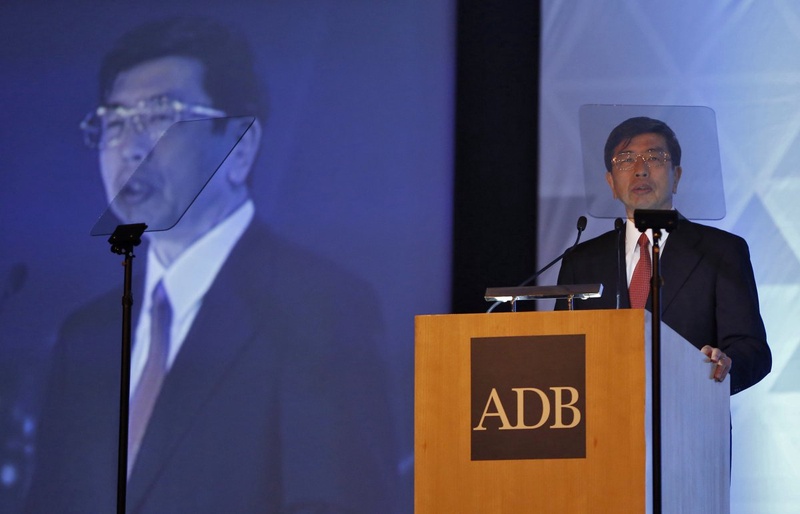 Asian Development Bank (ADB) President Takehiko Nakao.©Reuters/Adnan Abidi