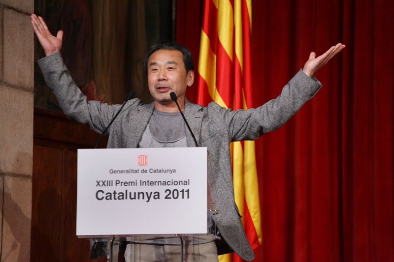 Haruki Murakami. 
©Reuters/Generalitat de Catalunya/Handout