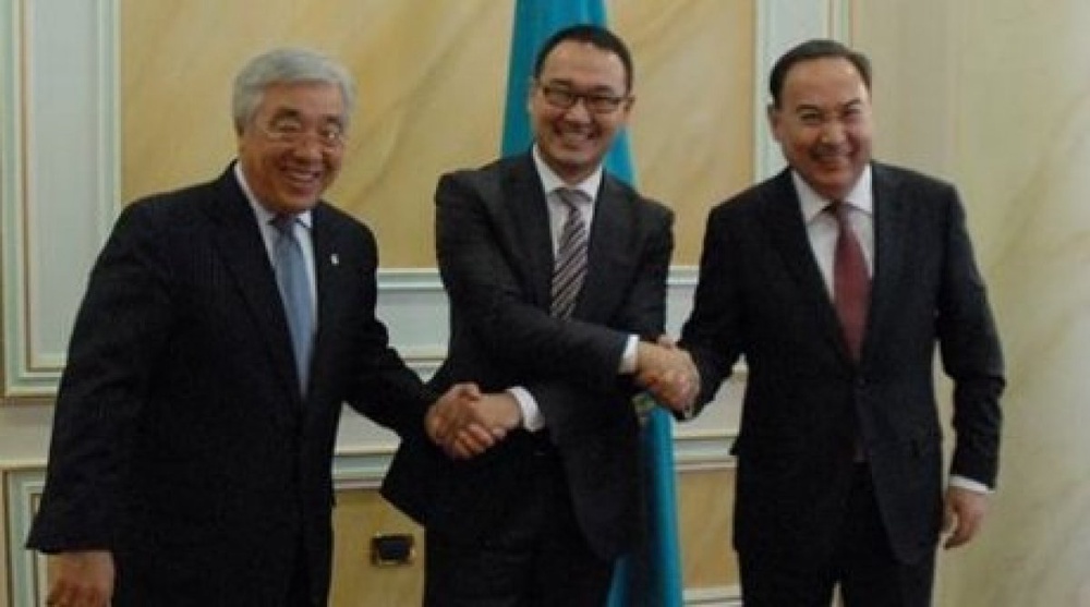 Photo courtesy of press-service of Kazakhstan's Foreign Affairs Ministry. 