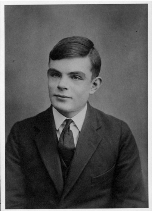 Alan Turing. Photo Courtesy of wikipedia.org