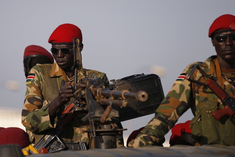 SPLA soldiers. ©Reuters/Goran Tomasevic