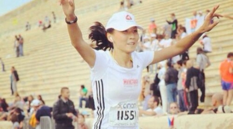 Saltanat Kazybayeva, director of the Almaty Marathon. Photo courtesy of Saltanat Kazybayeva.