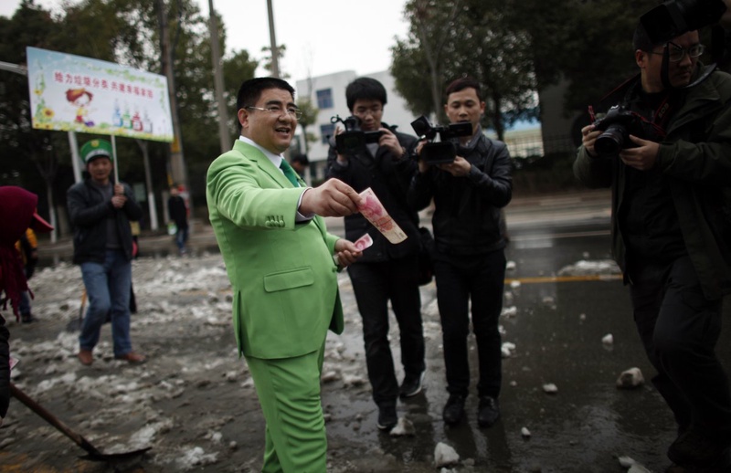 Chen Guangbiao. ©Reuters/Carlos Barria 