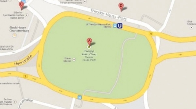 Screenshot Google Maps.