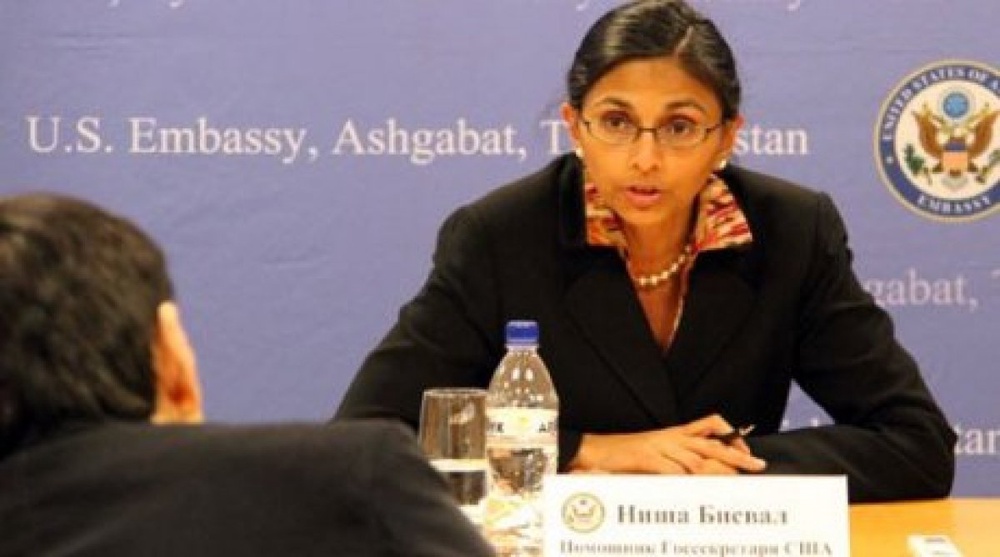 Nisha Biswal. Photo courtesy of russian.ashgabat.usembassy.gov
