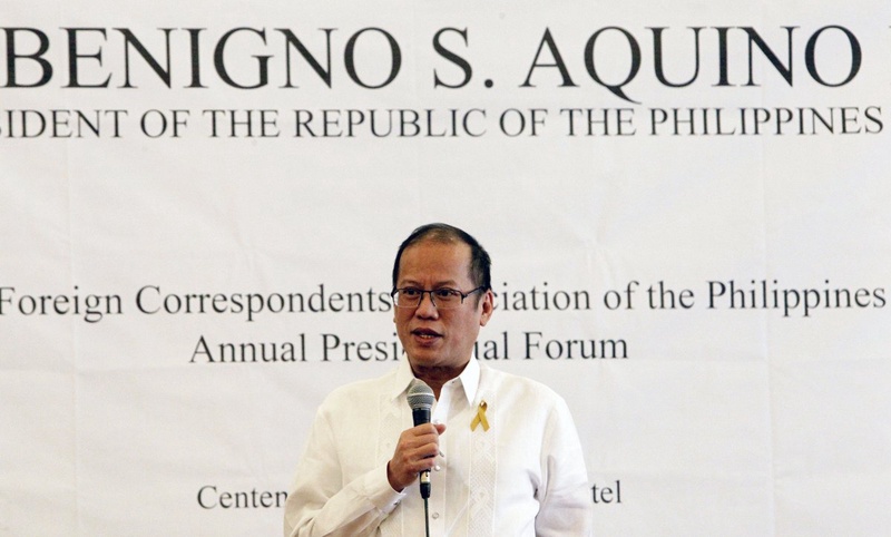 Philippines' President Benigno Aquino. ©Reuters/Romeo Ranoco 