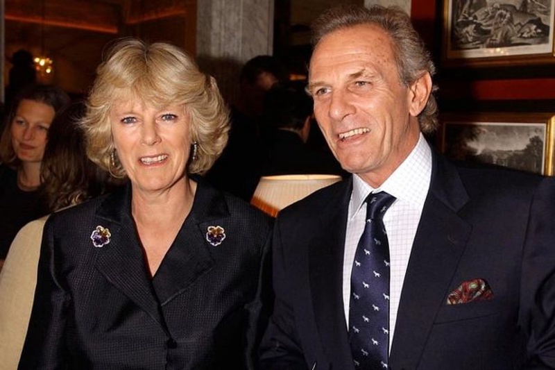 Camilla and her brother Mark Shand. Photo courtesy of mirror.co.uk