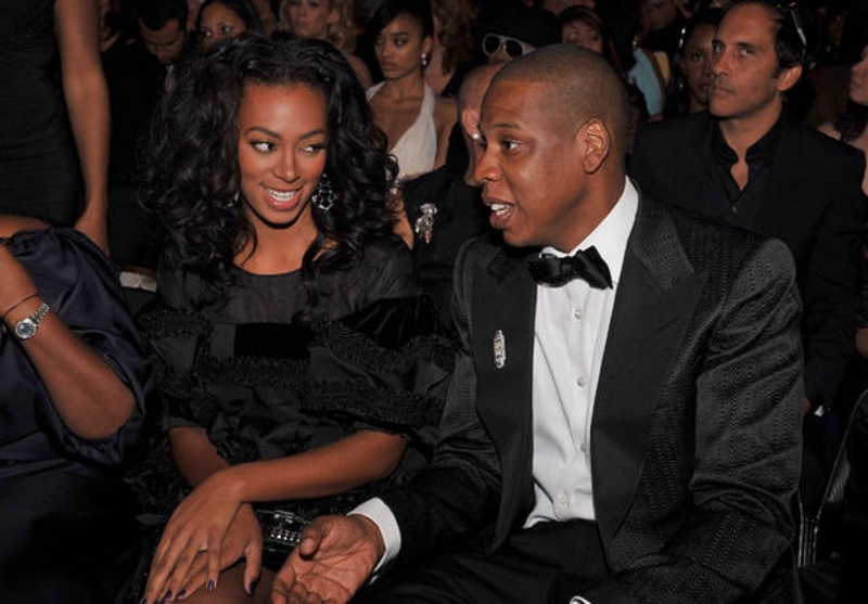 Jay-Z and Solange Knowles. Photo courtesy of hotnewhiphop.com