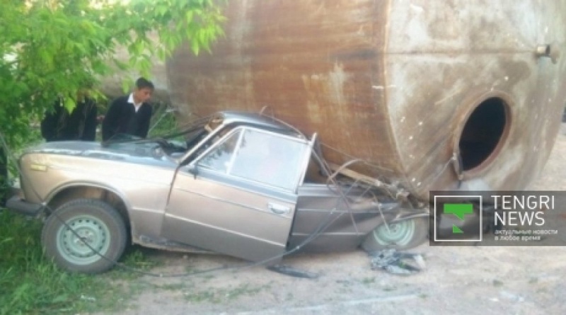 Consequences of the hurricane in Shymkent ©tengrinews.kz