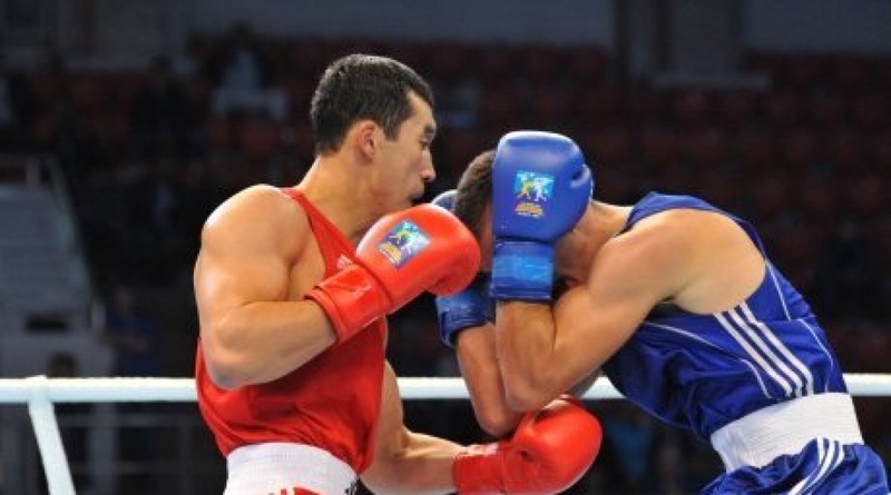 Adilbek Niyazymbetov. Photo courtesy of Kazakhstan Boxing Federation 